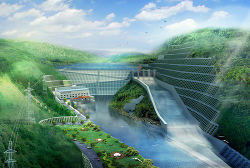 景德镇老挝南塔河1号水电站项目